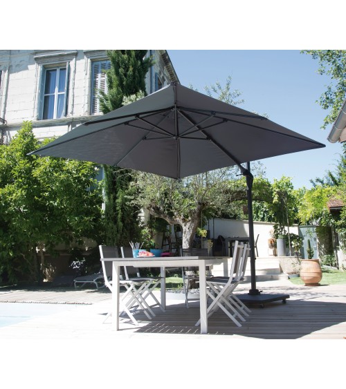 Parasol déporté ROMA 3x3 ProloisirsParasol mât déporté