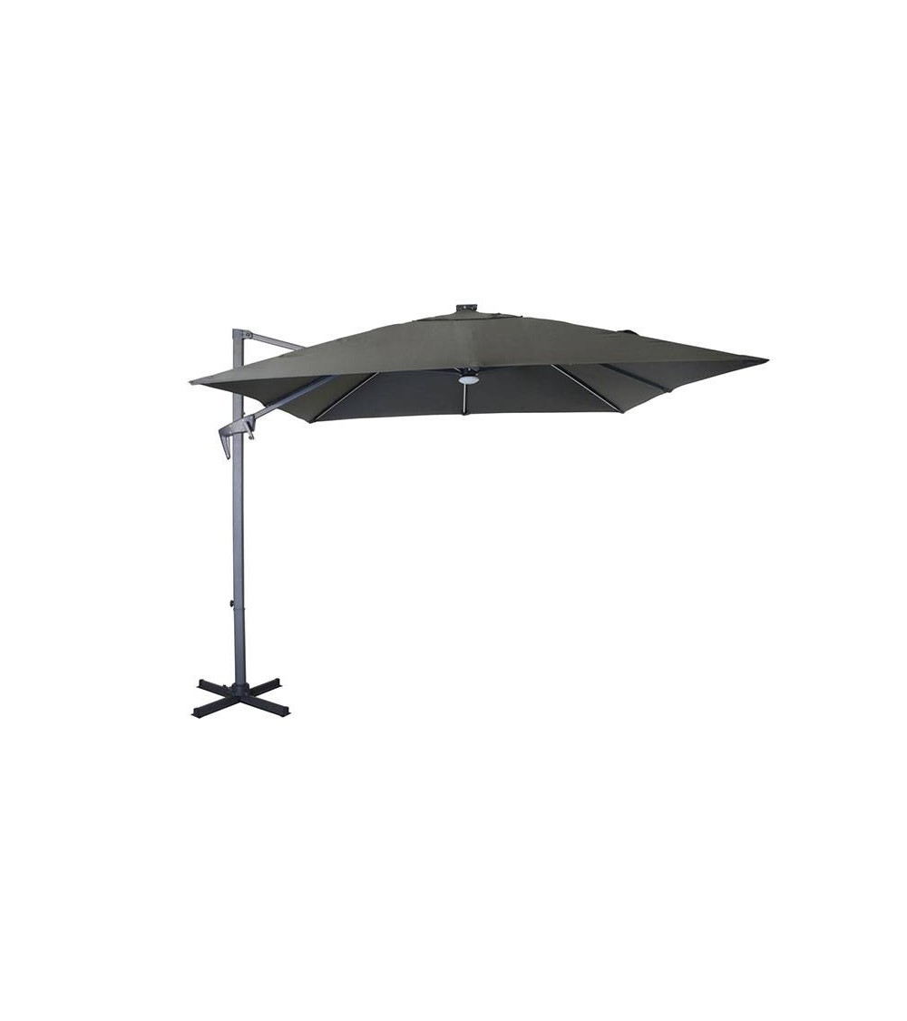 Parasol déporté NH 2,7x2,7 LED  ProloisirsParasol mât déporté