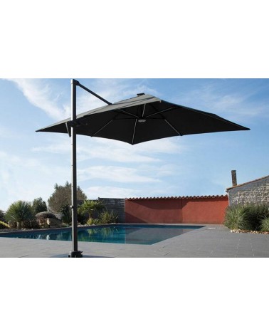 Parasol déporté NH 2,7x2,7 LED  ProloisirsParasol mât déporté