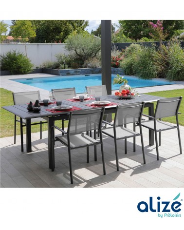 Table LOUISIANE 187/247   AlizéTables de jardin