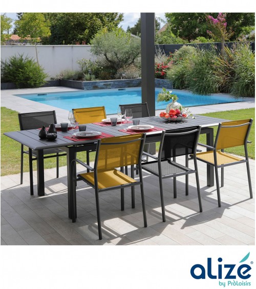 Table LOUISIANE 187/247   AlizéTables de jardin