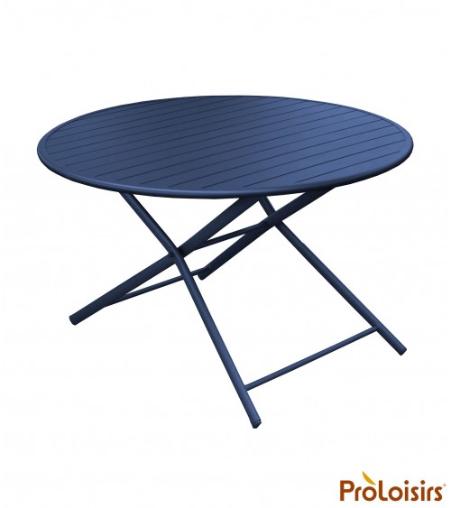 Table de jardin GLOBE 120   ProloisirsTables guéridon pliant