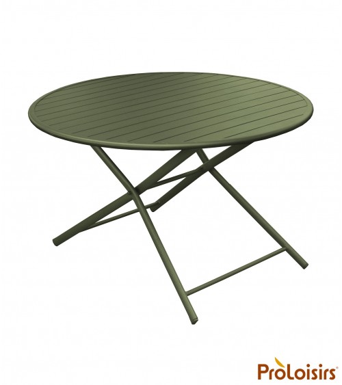 Table de jardin GLOBE 120   ProloisirsTables guéridon pliant