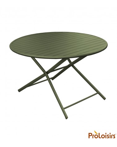 Table de jardin GLOBE 120   ProloisirsTables guéridon pliant