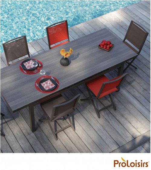 TABLE TERAMO 180/235 PLATEAU TRESPA®   ProloisirsTables de jardin