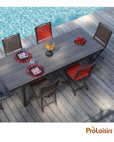 TABLE TERAMO 180/235 PLATEAU TRESPA®   ProloisirsTables de jardin