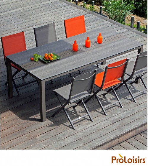 TABLE GALLEO 210 PLATEAU TRESPA®   ProloisirsTables de jardin