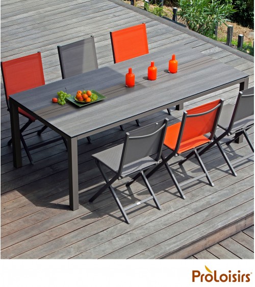 TABLE GALLEO 210 PLATEAU TRESPA®   ProloisirsTables de jardin