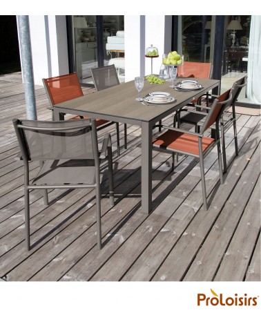 Table de jardin STONEO 180 HPL   ProloisirsTables de jardin