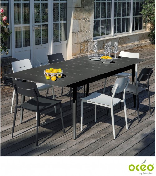 Table DUBLIN 180/240   OcéoTables de jardin