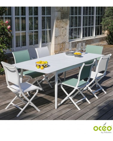 Table DUBLIN 180/240   OcéoTables de jardin