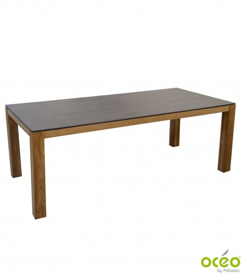 Table ASOLA 210 plateau Trespa®   OcéoTables de jardin