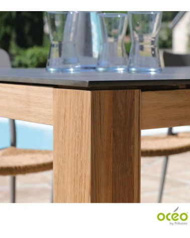 Table ASOLA 210 plateau Trespa®   OcéoTables de jardin