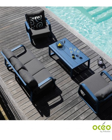 Canapé ANTONINO 3 places + table basse   OcéoMobilier de jardin