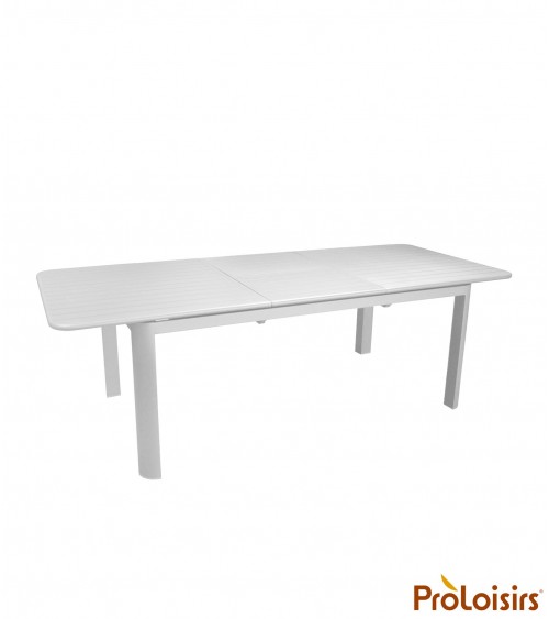 TABLE EOS 180/240 Coloris:Châssis Blanc / Plateau Blanc Eco-participation    :Prix de vente comprenant l' éco-participation de 2