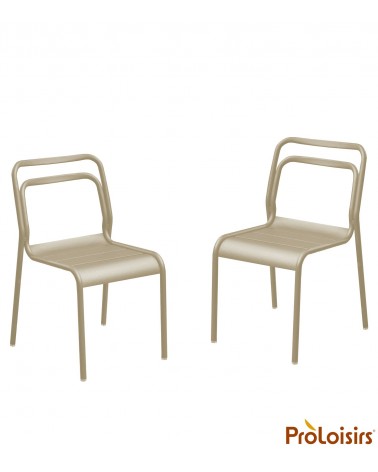 Chaise EOS Coloris:Châssis Sauge / Assise Sauge Eco-participation    :Prix de vente comprenant l' éco-participation de 0,25 € TT