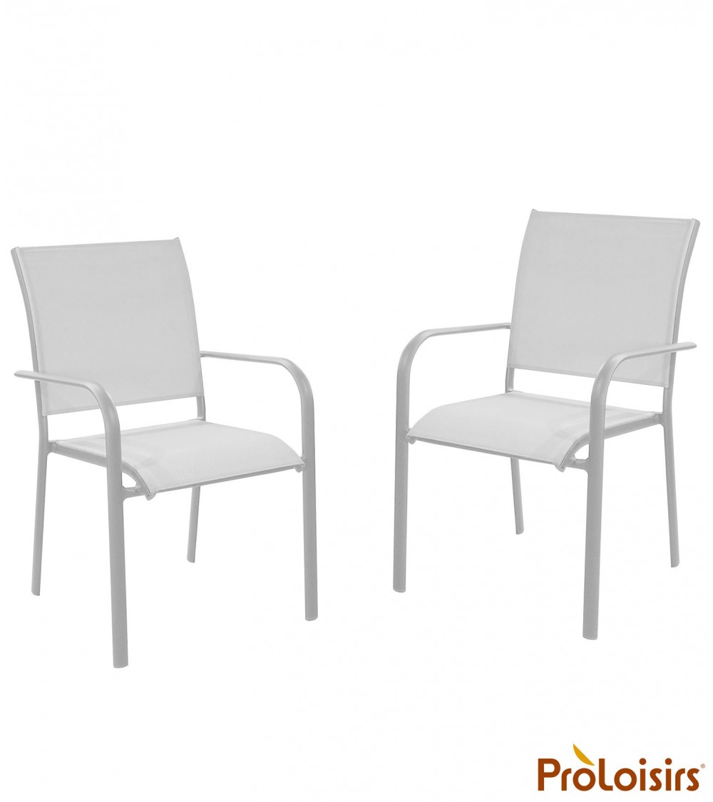 Fauteuil ELEGANCE Coloris:Châssis Blanc/Assise Blanc Eco-participation    :Prix de vente comprenant l' éco-participation de 0,25