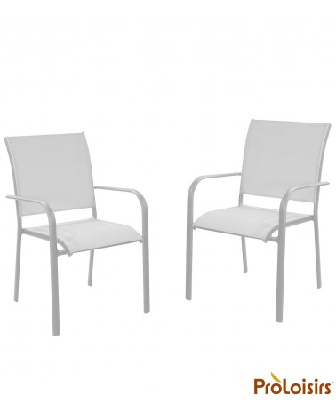 Fauteuil ELEGANCE Coloris:Châssis Blanc/Assise Blanc Eco-participation    :Prix de vente comprenant l' éco-participation de 0,25