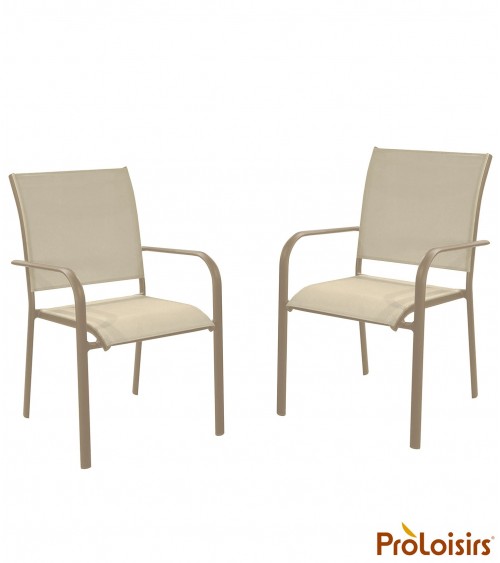 Fauteuil ELEGANCE Coloris:Châssis Sand / Assise Sand Eco-participation    :Prix de vente comprenant l' éco-participation de 0,25