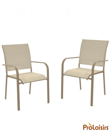 Fauteuil ELEGANCE Coloris:Châssis Sand / Assise Sand Eco-participation    :Prix de vente comprenant l' éco-participation de 0,25