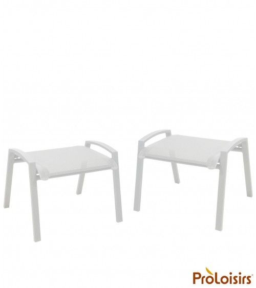 Tabouret ELEGANCE Coloris:Châssis Blanc/Assise Blanc Eco-participation    :Prix de vente comprenant l' éco-participation de 0,17