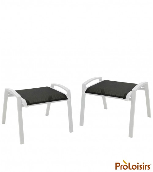 Tabouret ELEGANCE Coloris:Châssis Blanc / Assise Graphite Eco-participation    :Prix de vente comprenant l' éco-participation de