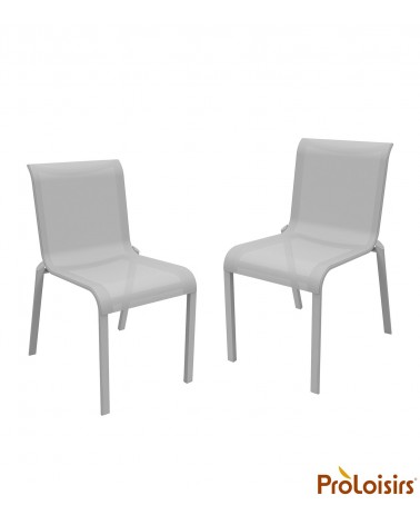 Chaise CAURO Coloris:Châssis Blanc/Assise Blanc Eco-participation    :Prix de vente comprenant l' éco-participation de 0,25 € TT