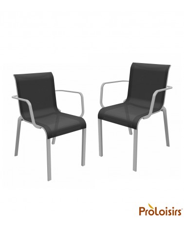 Fauteuil CAURO Coloris:Châssis Blanc / Assise Graphite Eco-participation    :Prix de vente comprenant l' éco-participation de 0,