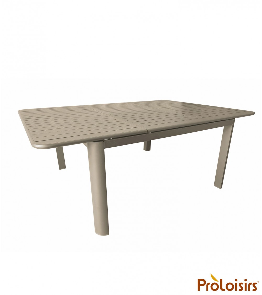 TABLE EOS 140/200 Coloris:Châssis Sand / Plateau Sand Eco-participation    :Prix de vente comprenant l' éco-participation de 2.3
