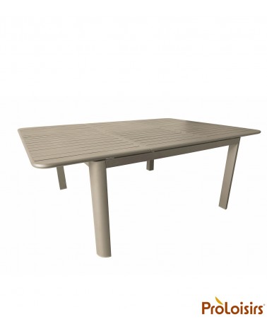TABLE EOS 140/200 Coloris:Châssis Sand / Plateau Sand Eco-participation    :Prix de vente comprenant l' éco-participation de 2.3