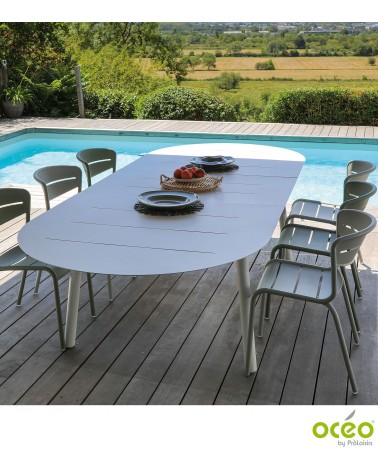 Table DUBLIN 230/300  Eco-participation    :Prix de vente comprenant l' éco-participation de 3,20 € TTC Mode de livraison:Transp