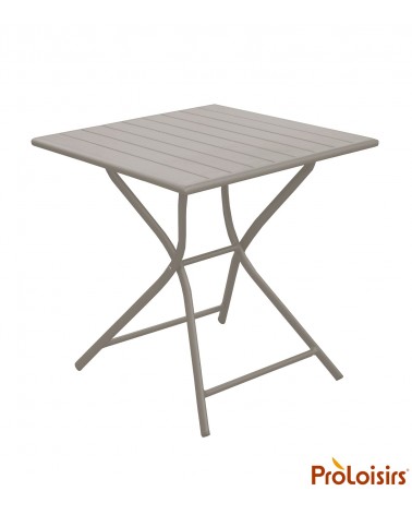 Table guéridon GLOBE 70 Coloris:Châssis Crème / Plateau Crème Eco-participation    :Prix de vente comprenant l' éco-participatio
