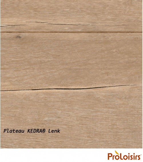 Table STONEO 220 plateau Kedra® Coloris:Châssis Graphite/Plateau Kedra® Lenk Eco-participation    :Prix de vente comprenant l' é