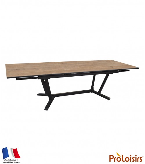 Table VITA 180/230/280 plateau Kedra® Coloris:Châssis Graphite/Plateau Kedra® Lenk Eco-participation    :Prix de vente comprenan
