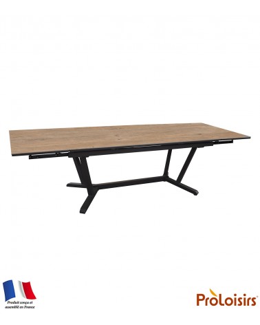 Table VITA 180/230/280 plateau Kedra® Coloris:Châssis Graphite/Plateau Kedra® Lenk Eco-participation    :Prix de vente comprenan