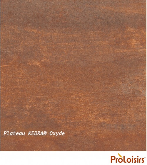 Table VITA 180/230/280 plateau Kedra® Coloris:Châssis Graphite/Plateau Kedra® Oxyde Eco-participation    :Prix de vente comprena
