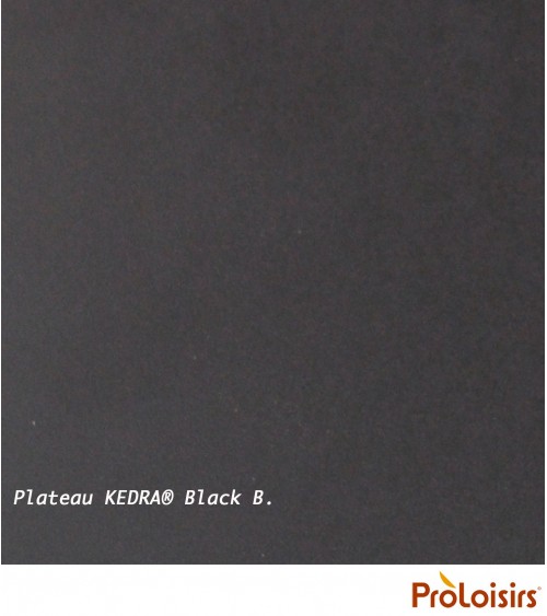 Table VITA 180/230/280 plateau Kedra® Coloris:Châssis Graphite/Plateau Kedra® Black B. Eco-participation    :Prix de vente compr