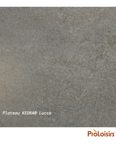 Table VITA 180/230/280 plateau Kedra® Coloris:Châssis Graphite/Plateau Kedra® Lucca Eco-participation    :Prix de vente comprena