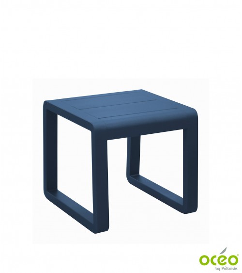 Table basse ANTONINO Coloris:Châssis Bleu/Plateau Bleu Eco-participation    :Prix de vente comprenant l' éco-participation de 0,