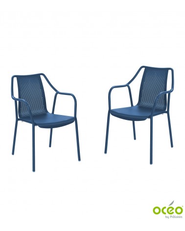 Fauteuil BARI Coloris:Châssis Bleu / Assise Bleu Eco-participation    :Prix de vente comprenant l' éco-participation de 0,40 € T