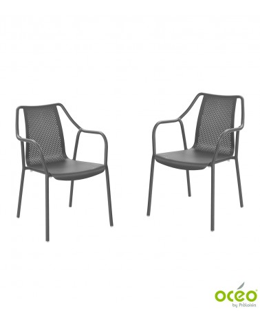 Fauteuil BARI Coloris:Châssis Gris / Assise Gris Eco-participation    :Prix de vente comprenant l' éco-participation de 0,40 € T