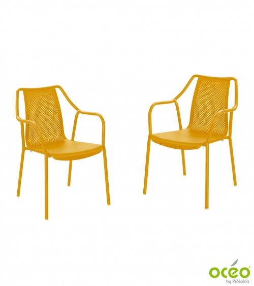 Fauteuil BARI Coloris:Châssis Miel / Assise Miel Eco-participation    :Prix de vente comprenant l' éco-participation de 0,40 € T