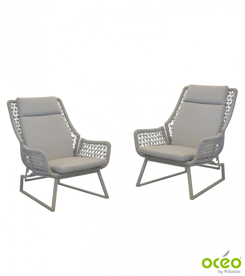 Fauteuil CLUB Coloris:Châssis Light-grey/Assise Coussin Light-grey Eco-participation    :Prix de vente comprenant l' éco-partici