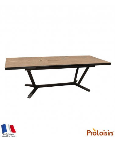 Table VITA 180/240 plateau Kedra® Coloris:Châssis Graphite/Plateau Kedra® Lenk Eco-participation    :Prix de vente comprenant l'