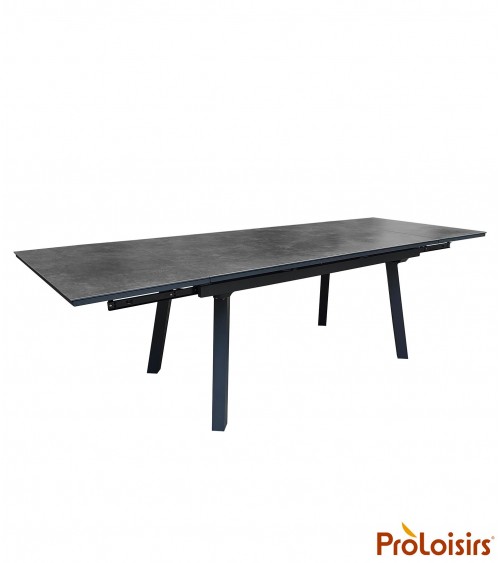 Table AGRA 150/200/250 Céramique Coloris:Châssis Graphite / Plateau Graphite Eco-participation    :Prix de vente comprenant l' é