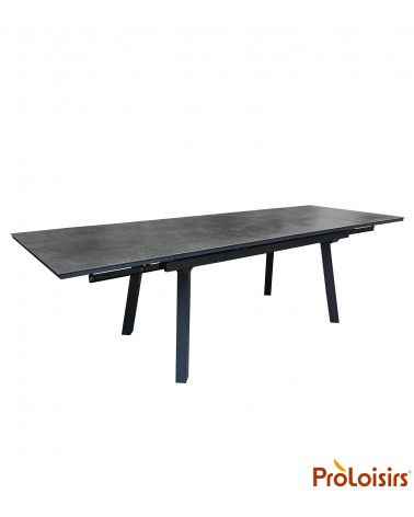 Table AGRA 150/200/250 Céramique Coloris:Châssis Graphite / Plateau Graphite Eco-participation    :Prix de vente comprenant l' é