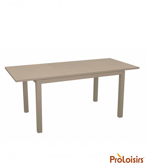 Table GENES 110/170 Coloris:Châssis Crème / Plateau Crème Eco-participation    :Prix de vente comprenant l' éco-participation de