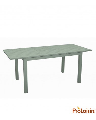 Table GENES 110/170 Coloris:Châssis Amande/Plateau Amande   Eco-participation    :Prix de vente comprenant l' éco-participation 