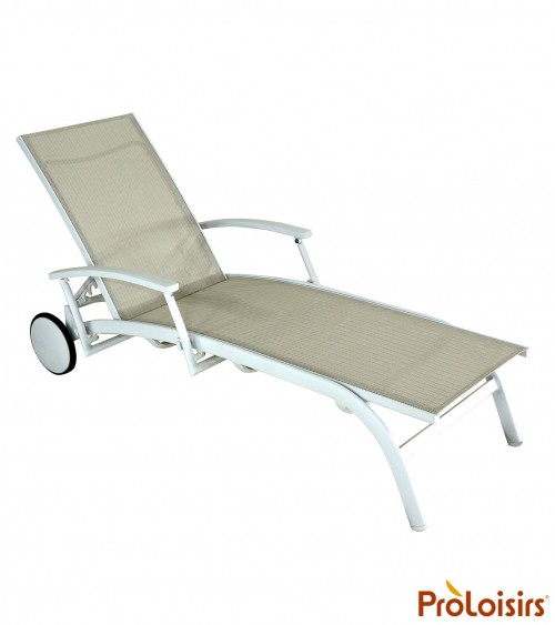 Bain de soleil ELEGANCE avec accoudoirs    