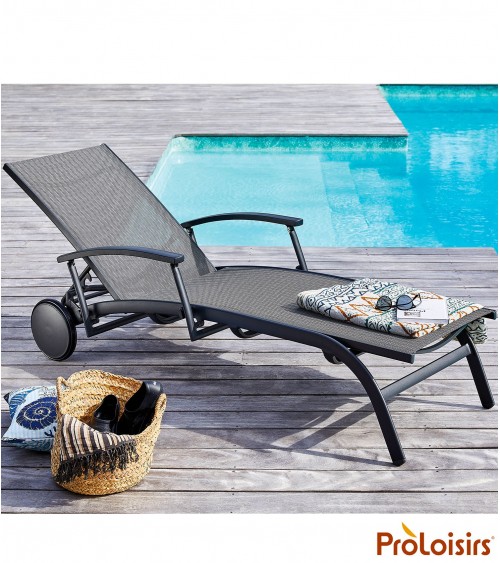Bain de soleil ELEGANCE avec accoudoirs    